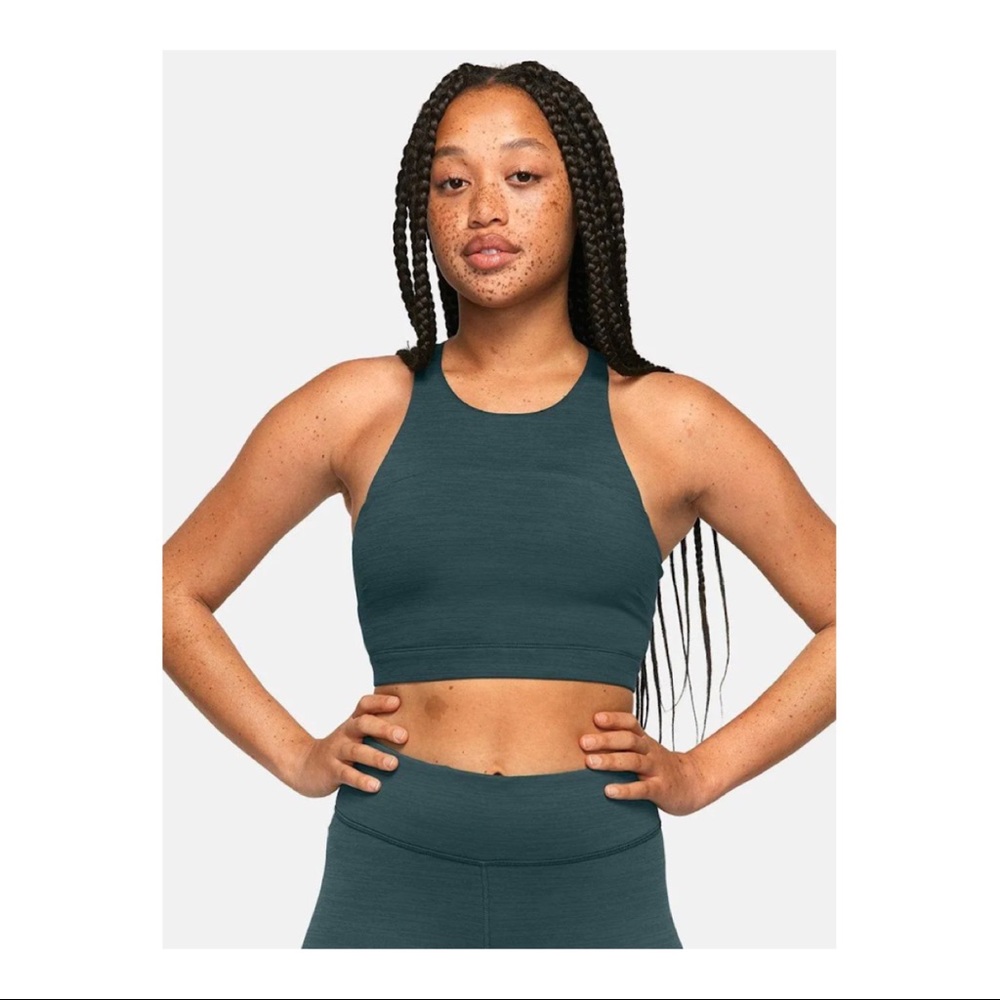 Move Free Crop Top - Evergreen